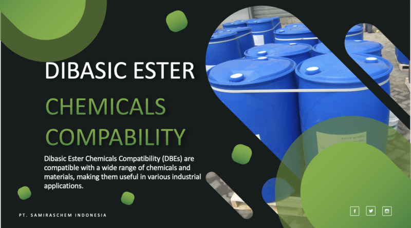 Dibasic Ester Chemicals Compatibility