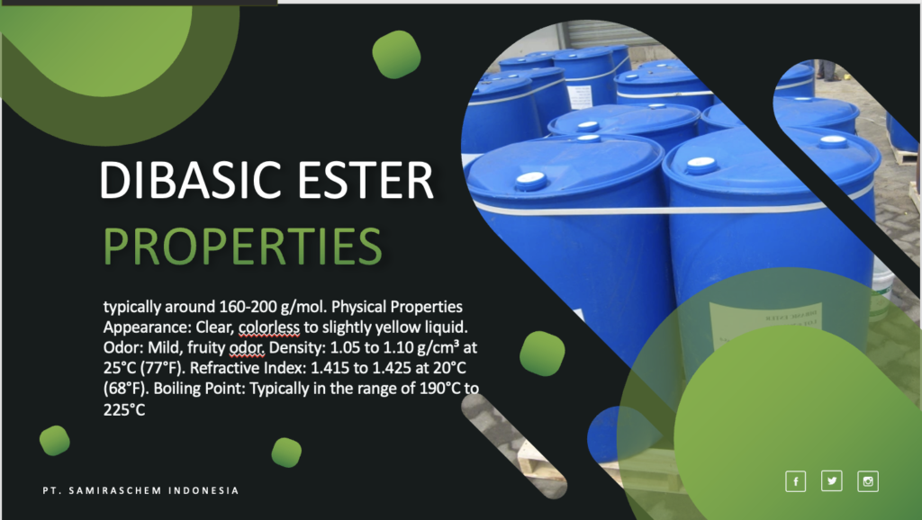 Dibasic Ester Properties