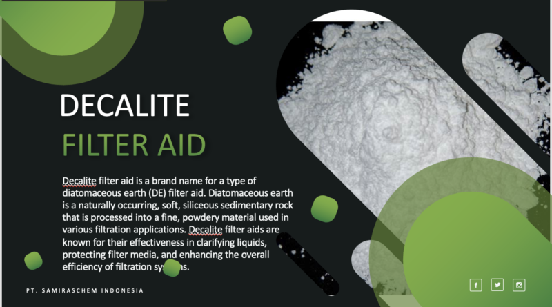 Decalite Filter Aid