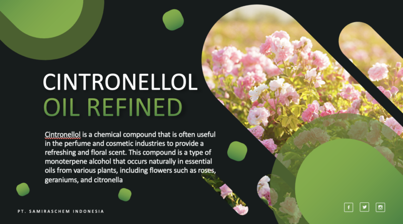 Jual Cintronellol