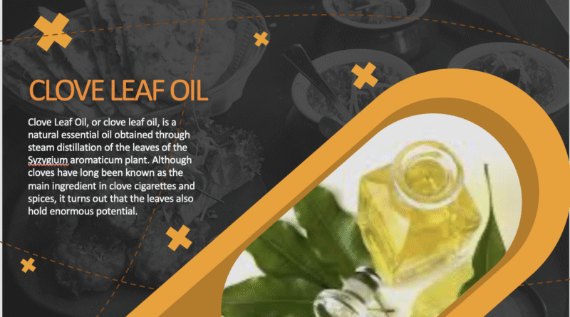 Jual Clove Leaf Oil