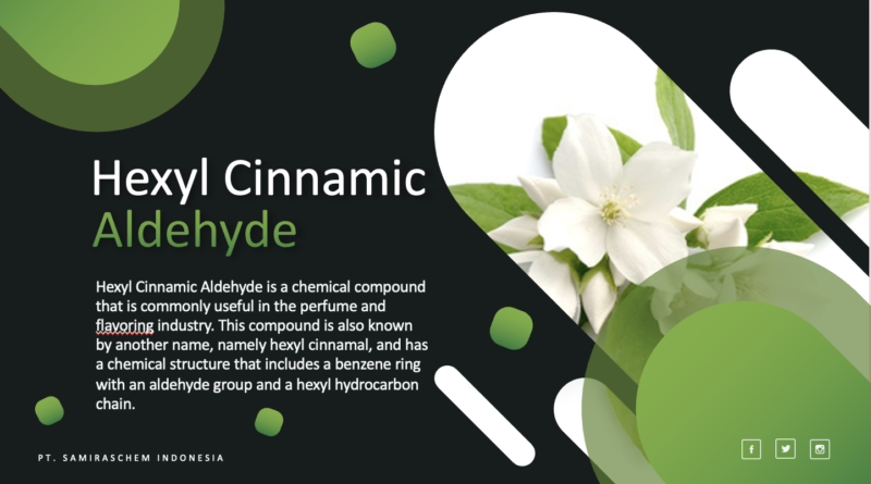 Jual Hexyl Cinnamic Aldehyde