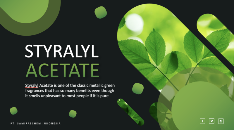 Jual Styralyl Acetate