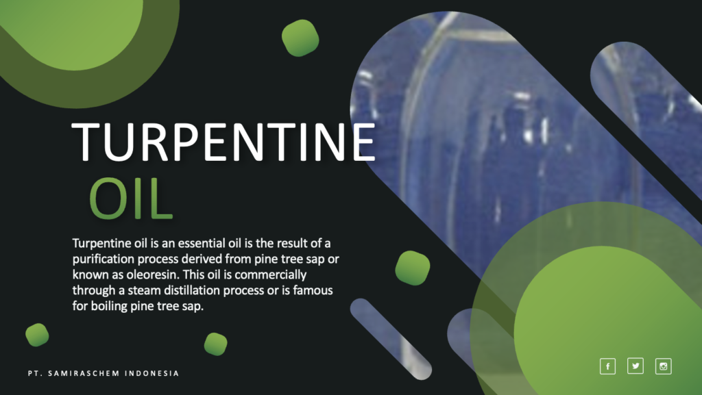 Jual Turpentine Oil