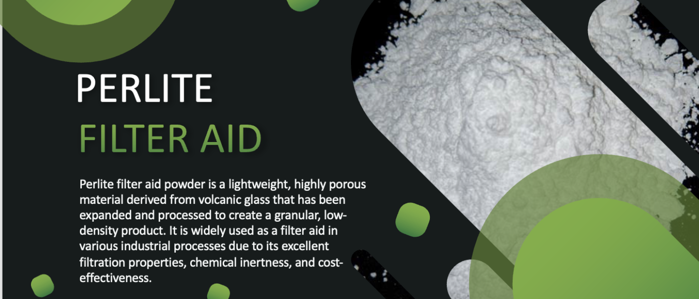 Perlite Filter Aid Powder