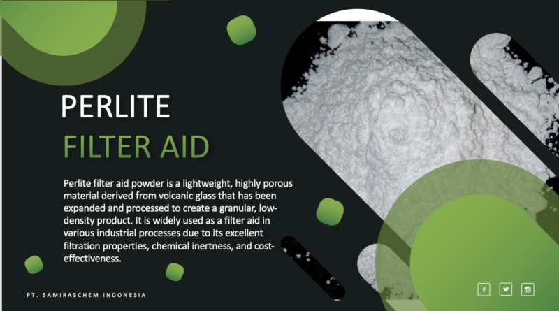 Perlite Filter Aid Powder