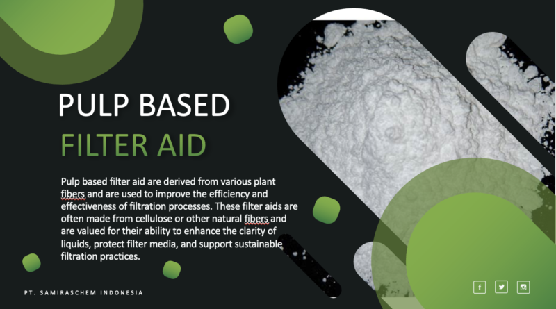 Pulp Based Filter Aid