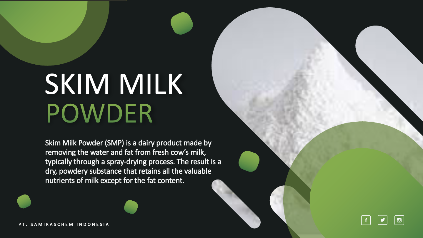 Jual Skim Milk Powder - PT. Samiraschem Indonesia