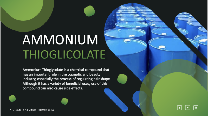 Jual Ammonium Thioglycolate