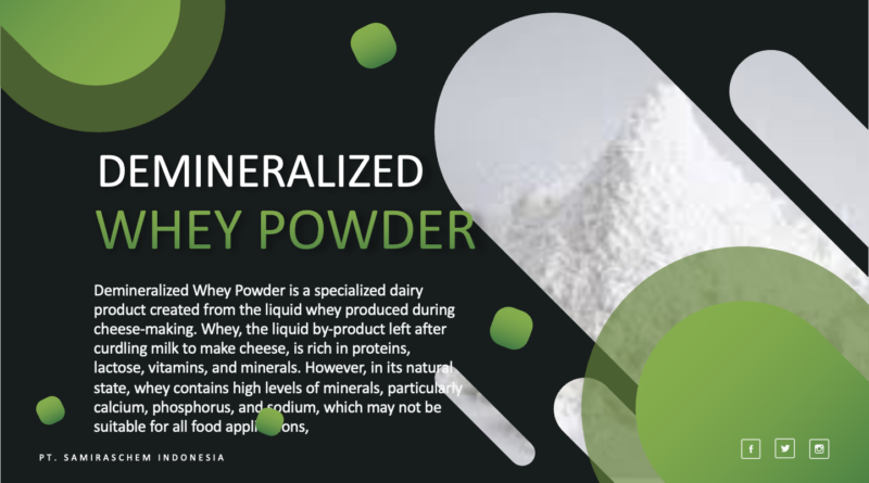 Demineralized Whey Powder