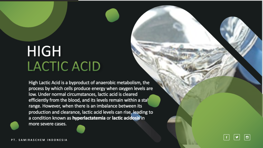 High Lactic Acid