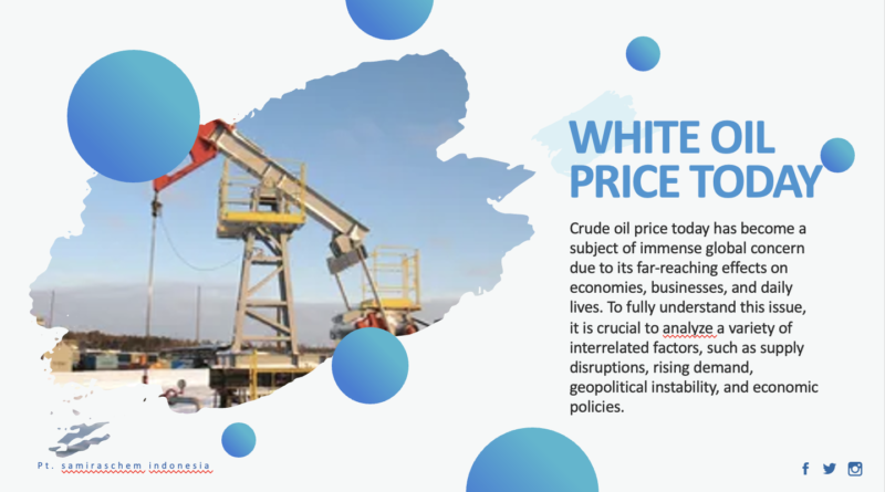 Crude Oil Price Today