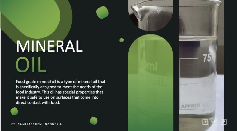 Food Grade Mineral Oil