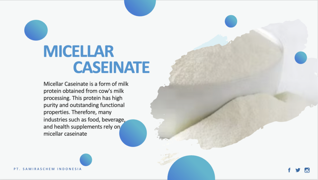 Jual Micellar Caseinate