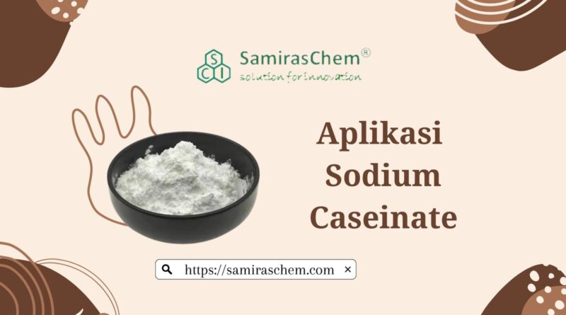 aplikasi sodium caseinate