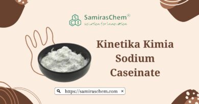kinetika kimia sodium caseinate