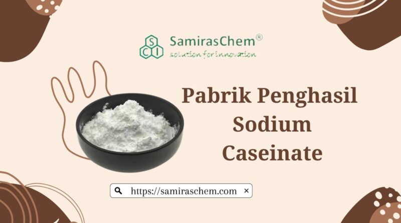 pabrik penghasil sodium caseinate