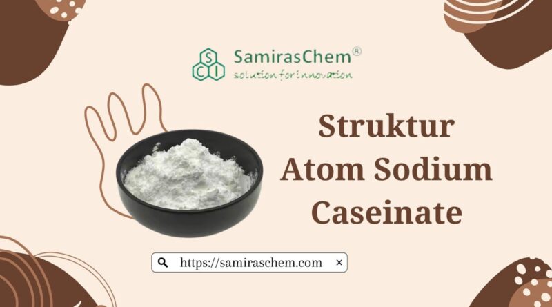 struktur atom sodium caseinate