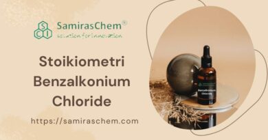 stoikiometri benzalkonium chloride