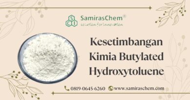 kesetimbangan kimia butylated hydroxytoluene