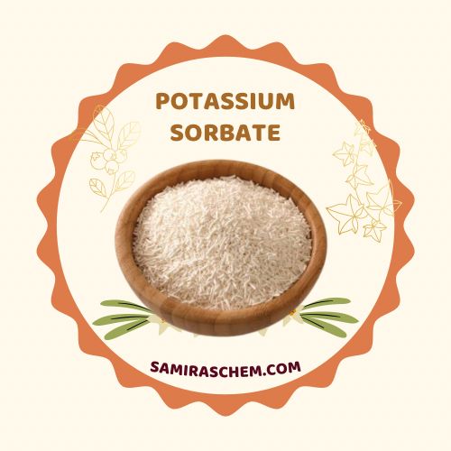 struktur atom potassium sorbate