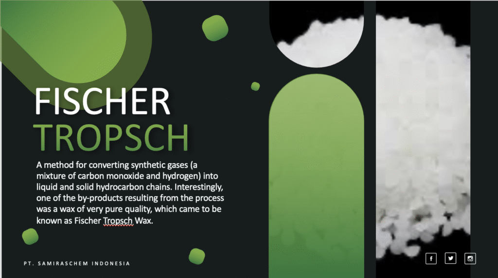 Jual Fischer Tropsch Wax