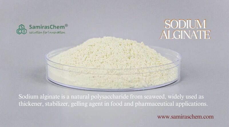pabrik penghasil sodium alginate