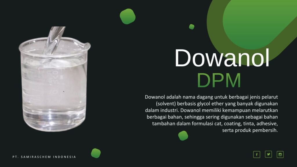 Kinetika Kimia Dowanol DPM