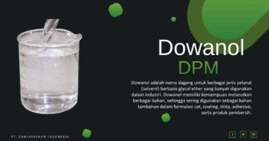 Sifat Kelarutan Dowanol DPM